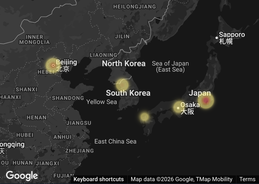 Map Heatmap